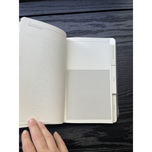 Moleskine Passion Journal, Film & TV, Hard Cover, Large (5" x 8.25") Black, 400 - Picture 8 of 8